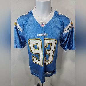 Vintage NFL Luis Castillo Reebok Jersey SMALL